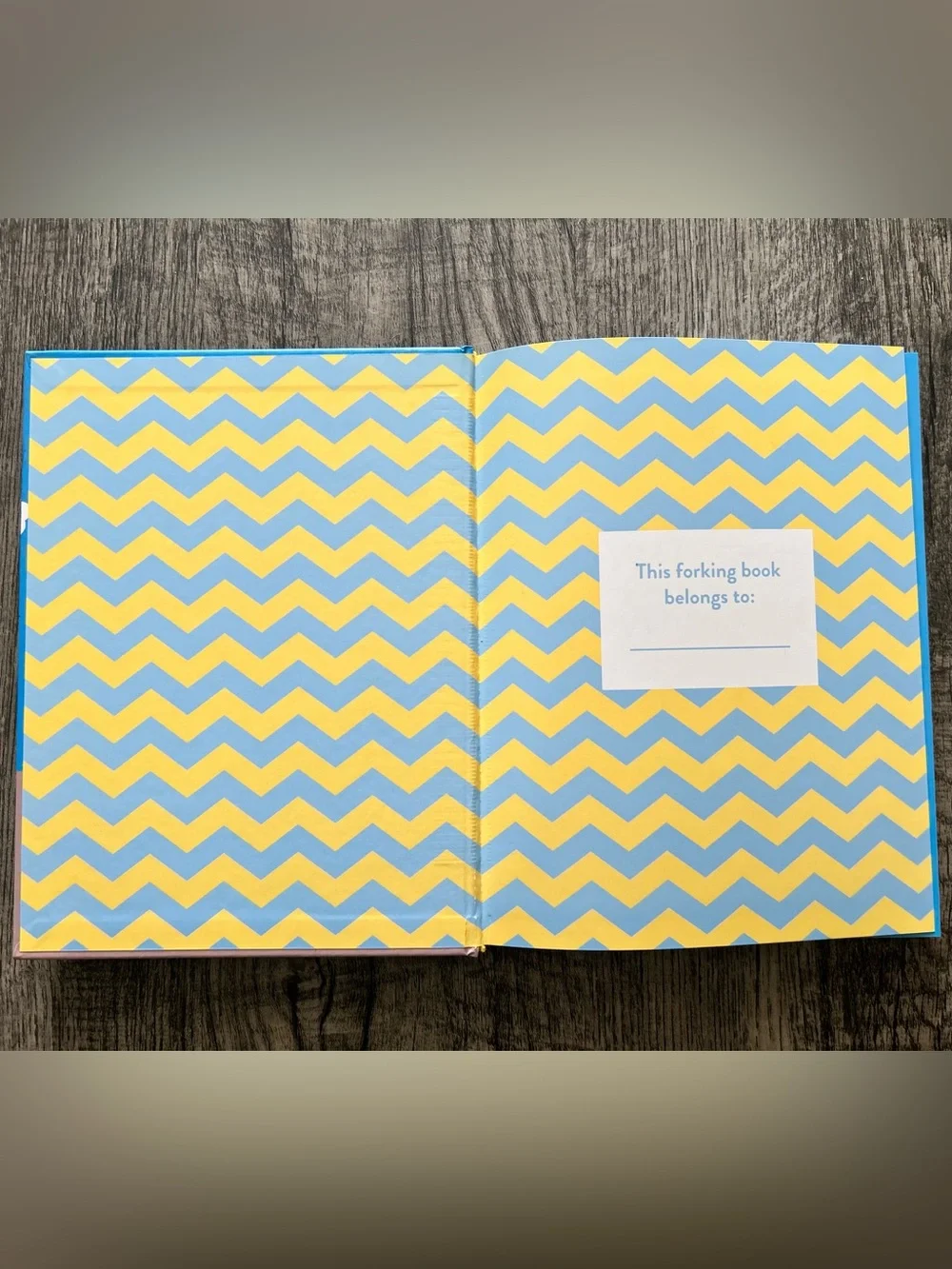 Forking Good Cookbook – Blue Hardcover Cookbook